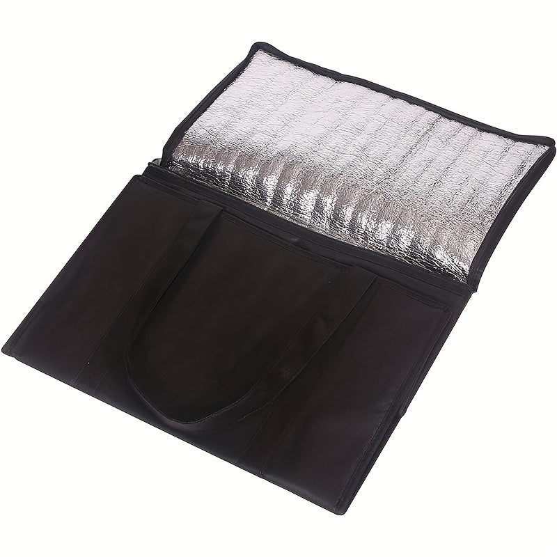 Foldable Reusable Insulated Grocery Tote Bag with Aluminum Foil