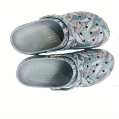 Men's Camo Graphic Slip On Clog Sandals Outdoor Slippers