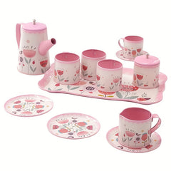 Girls Toys Tea Set Toy DIY Pretend Play Toy for Children Kids