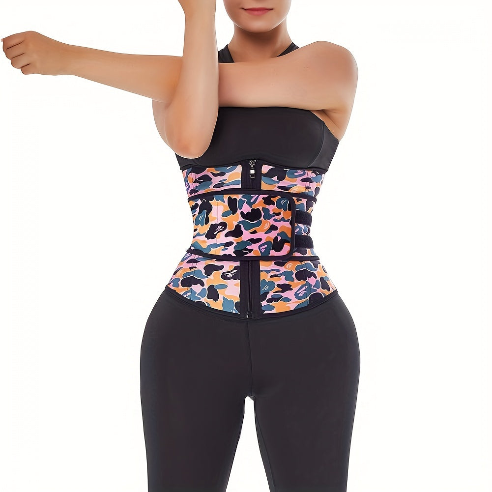 Zipper Waist Trainer Tummy Wrap Slimmer Belly Belt