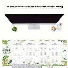 Cartoon Anime Mouse Pad Calendar Waterproof Anti-Slip Spring Style