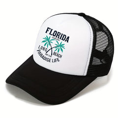 Men's Baseball Cap High Fabric Sunshade Sunscreen Outdoor Sports Breathable Hat