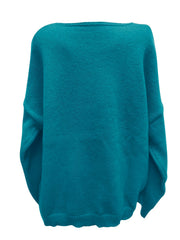 Casual Solid V Neck Sweater