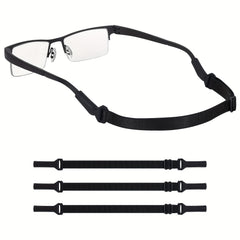 3pcs Glasses Lanyard Non-slip Glasses Rope Eyeglass Holder Strap for Men