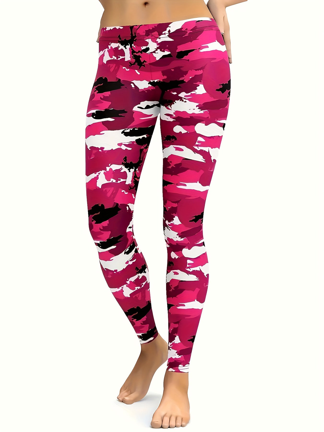 Camo High Rise Leggings for Women