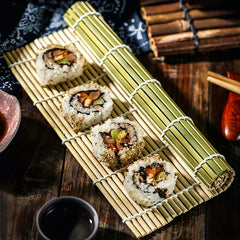 Sushi Curtain Bamboo Mat Kitchen Accessory for Sushi Making