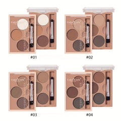 Waterproof Eyebrow Powder Long-lasting Natural Brow Palette