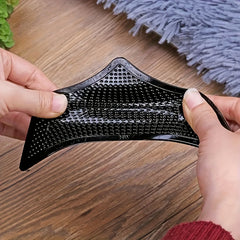 8pcs Triangular Rug Pad Grippers Non Slip Reusable Carpet Plugs