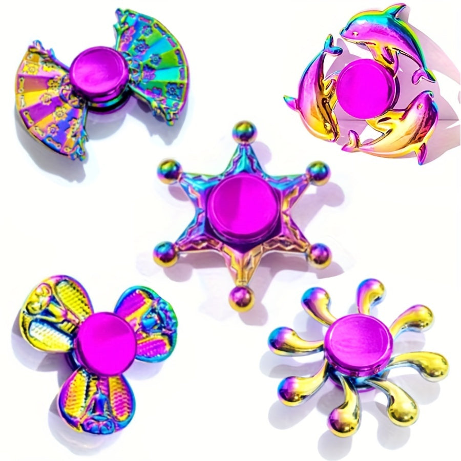 Metal Spinner Sensory Spinner Toys 5pcs Party Favors Gift Bag Filler