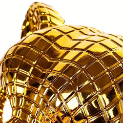Golden Leopard Mask Half Face Carnival Party Animal Mask