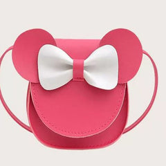 Girls Bow Shoulder Bag Coin Purse Wallet Princess Crossbody Bag Mini Pouch