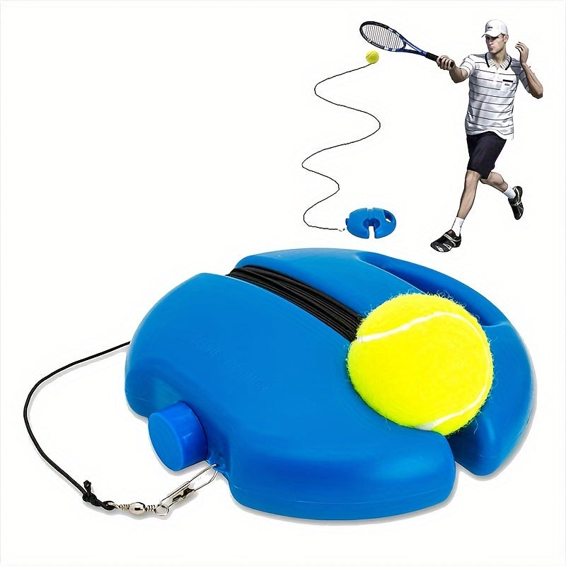 Single Tennis Trainer with Base and Ball