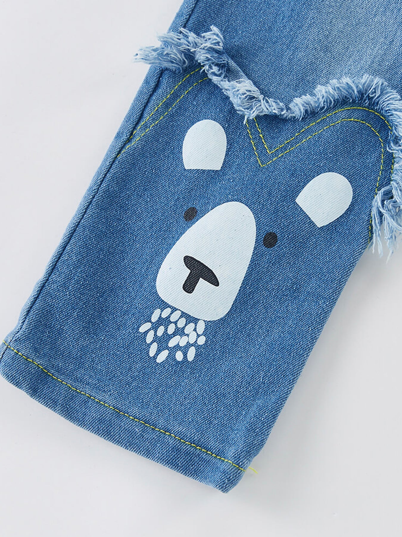 Baby Boy Dog Wide Leg Jeans
