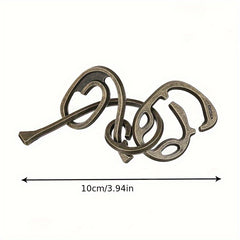 Luban Lock Puzzle Intricate Designs Polished Finish