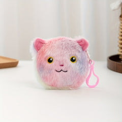 Kids Plush Rabbit Puppy Coin Purse Storage Bag