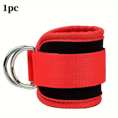 Adjustable D Ring Ankle Strap Leg Band for Gym Workout Glute Training