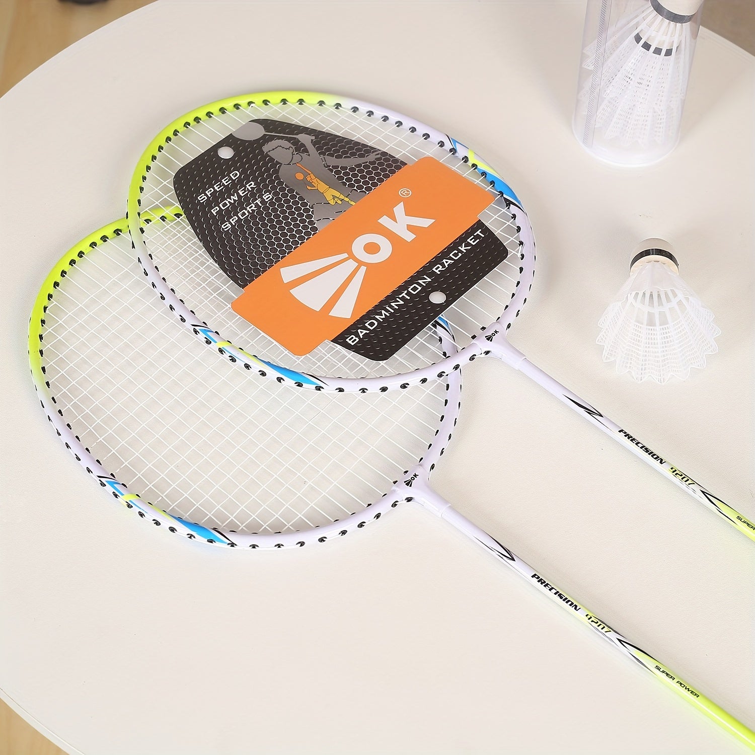 Aluminum Alloy Badminton Racket Set - For Beginners & Pros