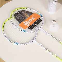 Aluminum Alloy Badminton Racket Set - For Beginners & Pros