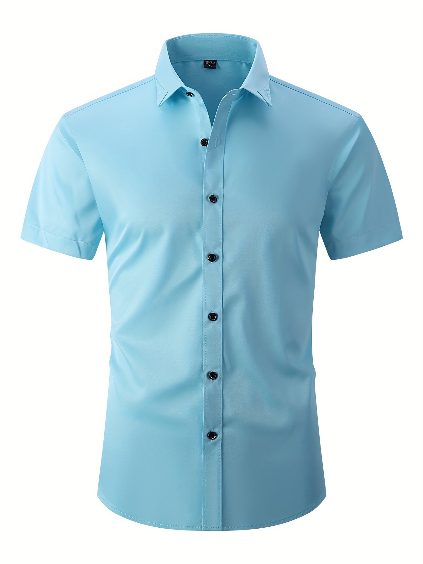 Men's Formal Button Up Shirt for Business Occasion