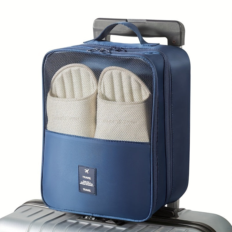 Waterproof Travel Shoes Bag Portable Three Layer Storage Bag