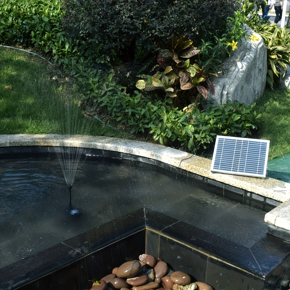 12W Solar Fountain Pump for Ponds and Gardens