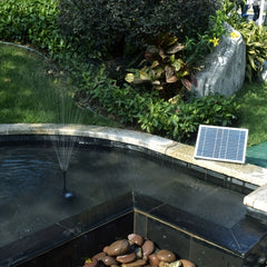 12W Solar Fountain Pump for Ponds and Gardens
