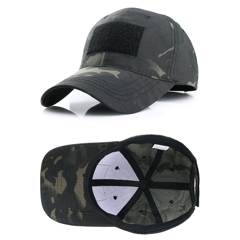 Camouflage Tactical Operator Cap Adjustable Baseball Cap Trucker