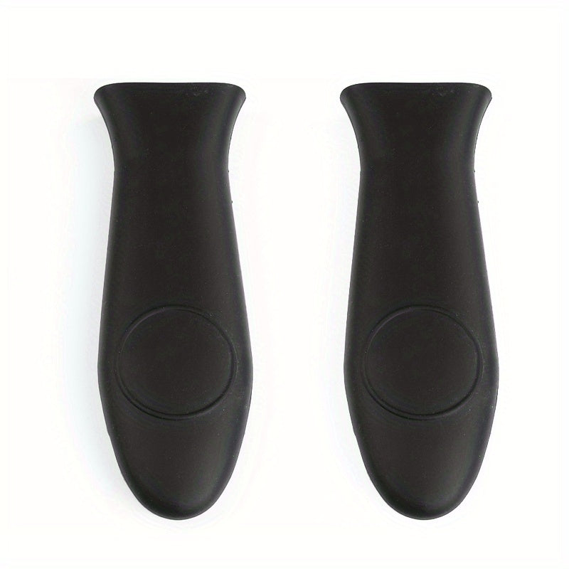 2pcs Silicone Hot Handle Holder for Cast Iron Skillets