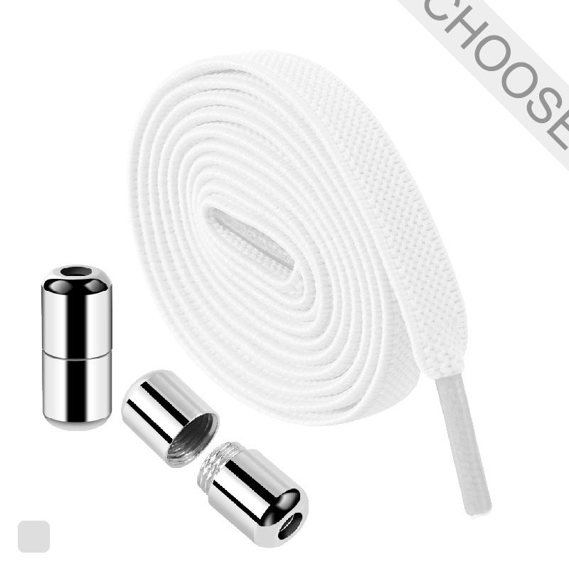 Elastic Sports Shoelaces for Running with 2 Screw Buckles