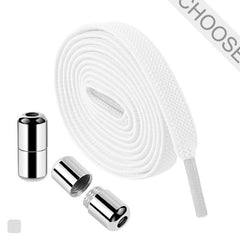Elastic Sports Shoelaces for Running with 2 Screw Buckles