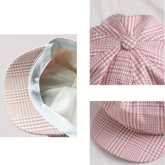 Outdoor Literary Artist Hat Warm Sunshade Octagonal Hat