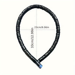 39in Self-locking Steel Wire Cable Lock Bike Accessories