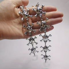 Punk Skull Chain for Crocs Kids