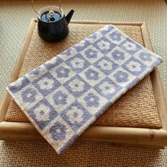 Flower Pattern Hand Towel Coral Fleece Soft Skin-friendly Face Towel