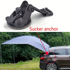 Reusable Rubber Suction Cup Hook for Car Side Ceiling