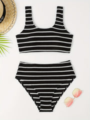 Girls Dinosaur Print Tankini Swimsuit Set