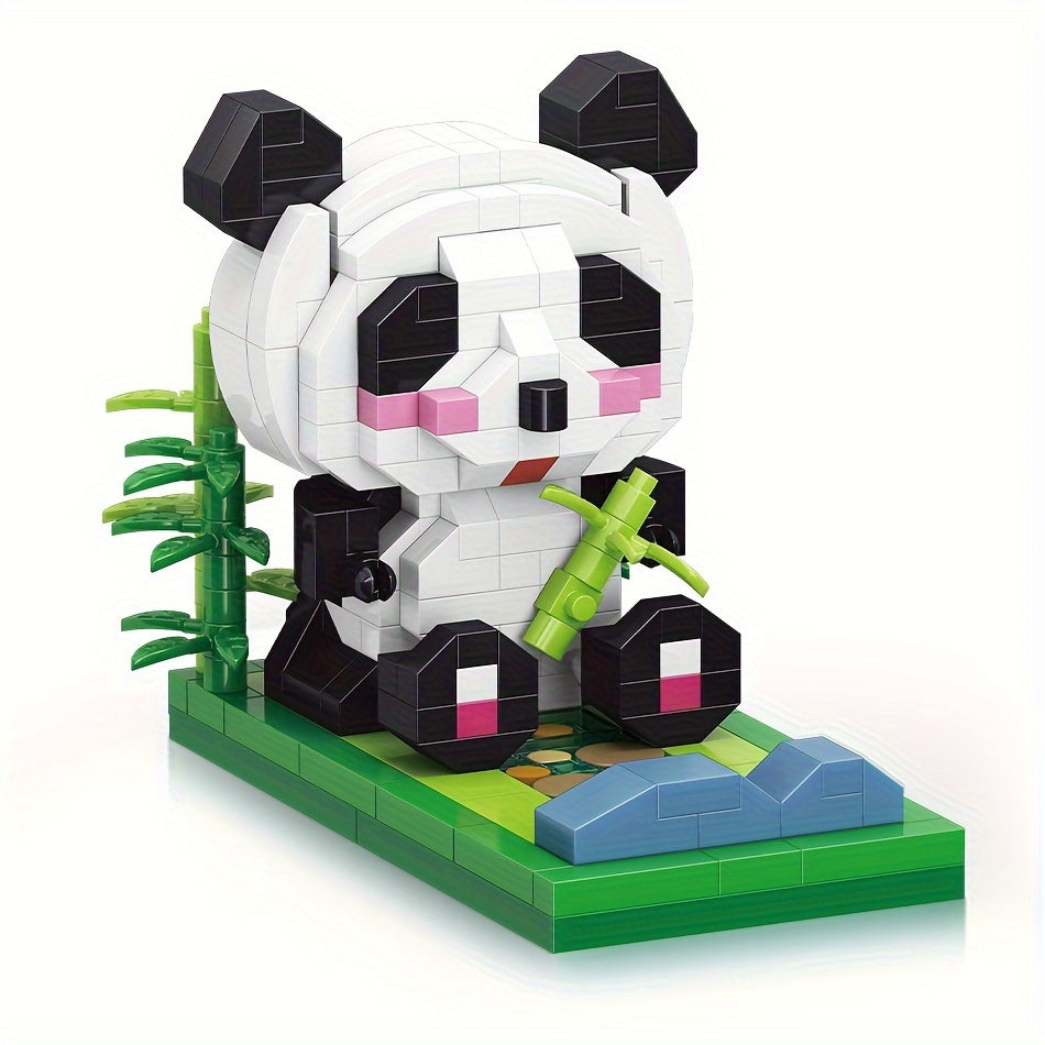Panda Series Mobile Phone Holder Building Block Set