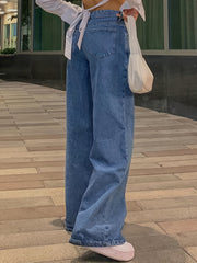 Y2K High Waist Baggy Denim Pants