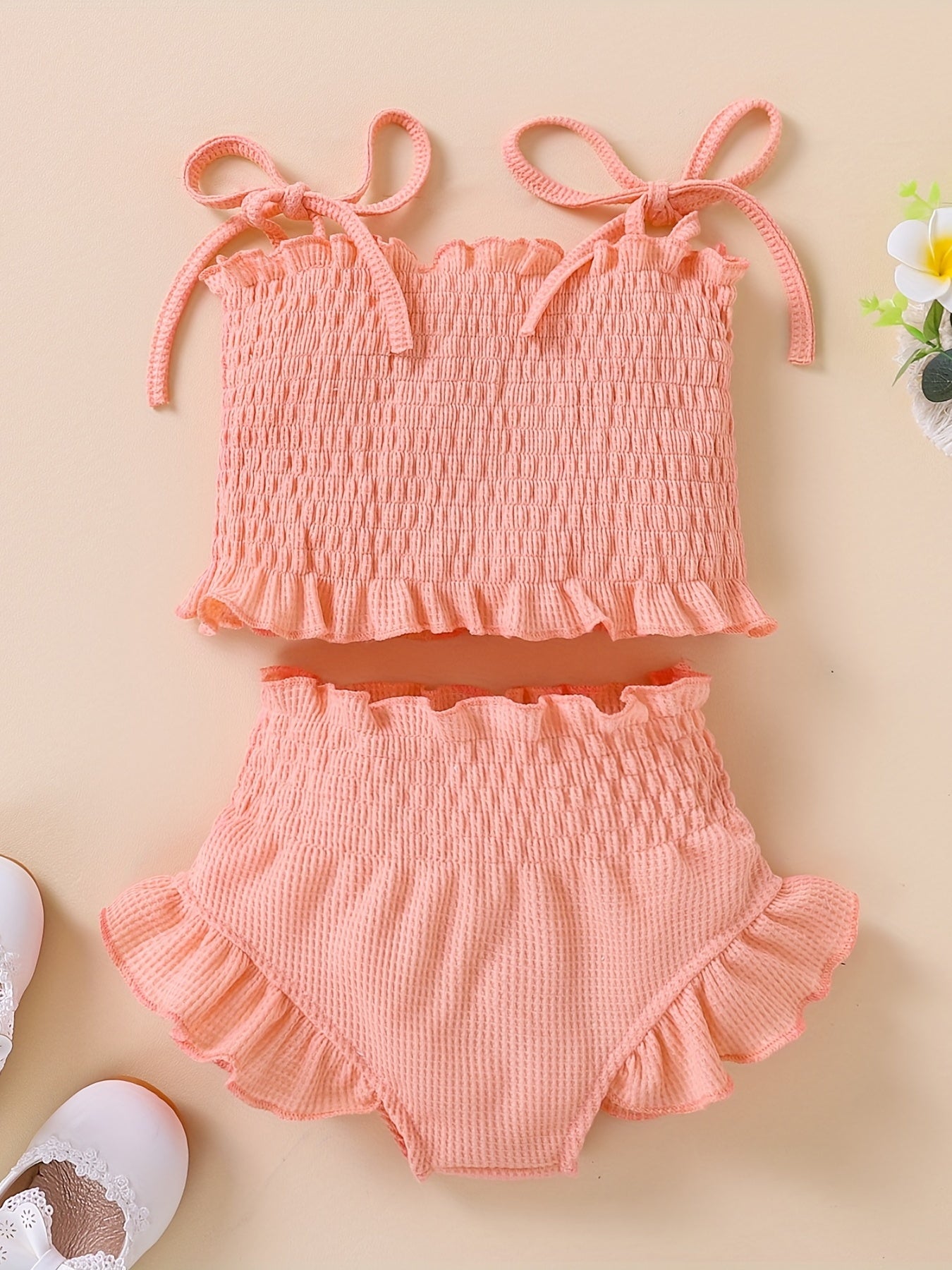 Baby Girls Camisole Top & Shorts Set
