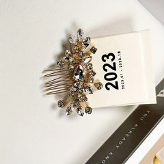 Bridal Crystal Hair Comb Head Jewelry Insert Comb Wedding Hair Accessories