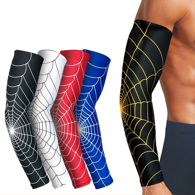 Breathable Sun Protection Elbow Sleeves for Outdoor Sports