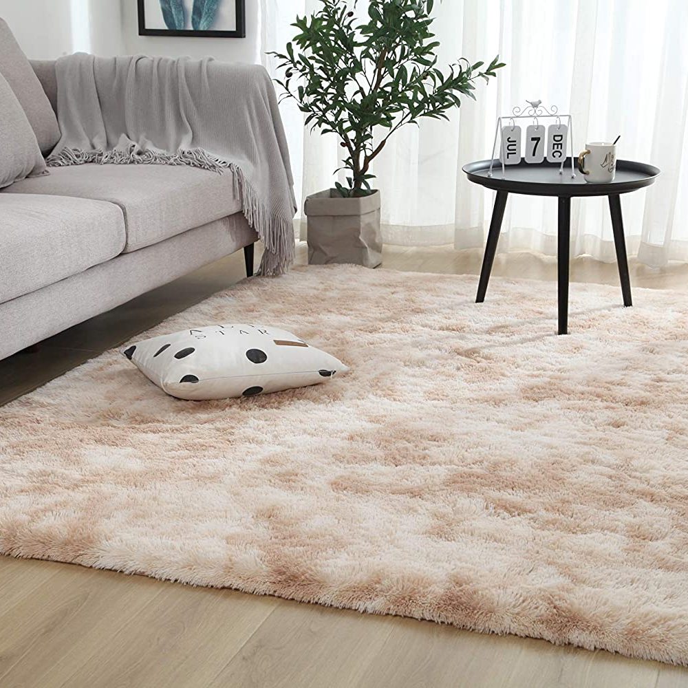 Furry Floor Mat Shaggy Fluffy Ultra Soft Large Indoor Carpet
