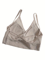 3pcs Girls' Student Chest Wrap Lingerie No Steel Ring Vest Bra