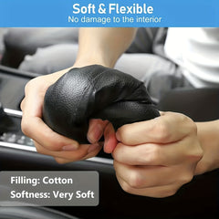 Car Seat Gap Filler Soft Leather Padding Plug Spacer Car Accessories