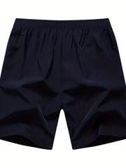 Boys Gym Workout Shorts Quick Dry Elastic Waist Lightweight Athletic
