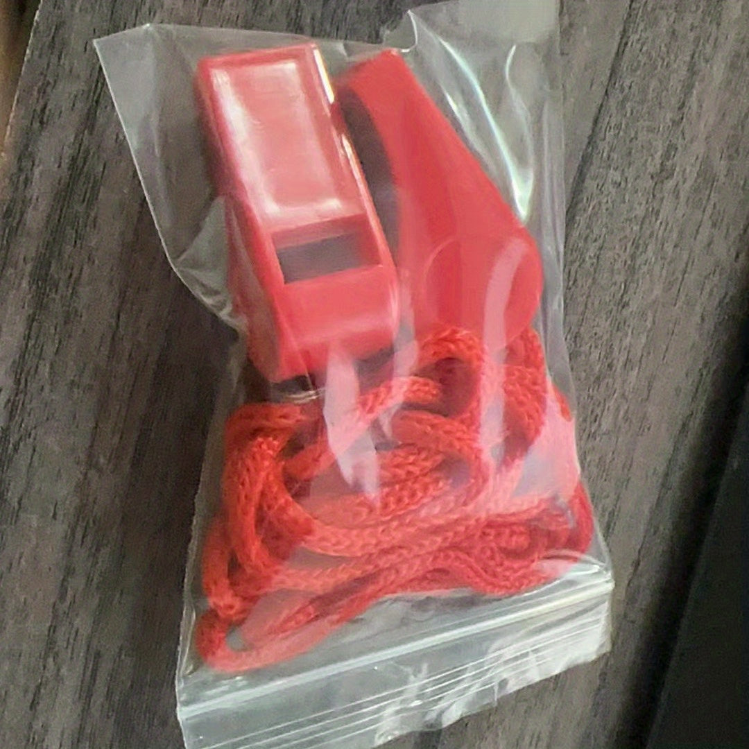 2pcs Whistle With Lanyard For Coaches Referees Training