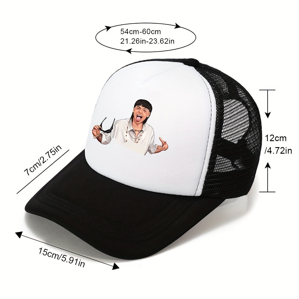 Men's Baseball Cap Dad Trucker Hat Outdoor Hip Hop Summer Peaked