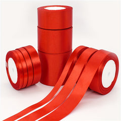 Red 86 Meter Long Ribbon for DIY Gift Packaging