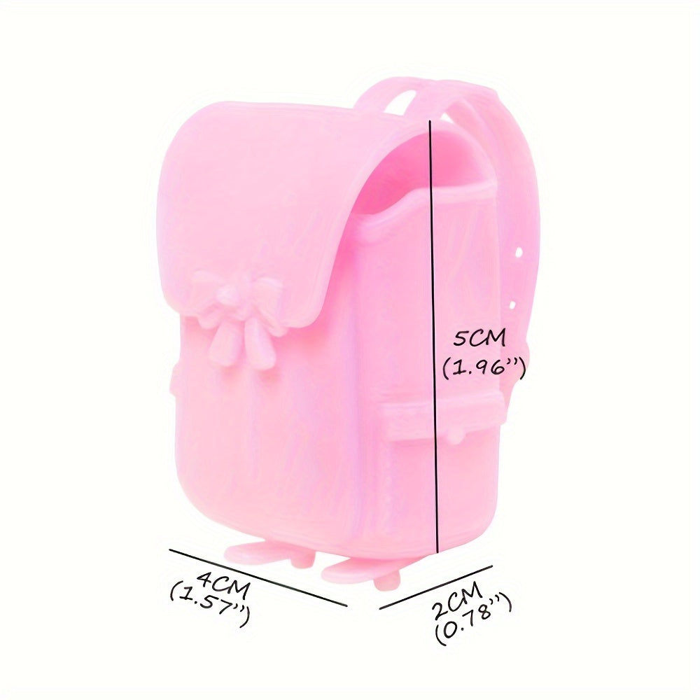 19pcs Mini School Study Tools Dollhouse Miniatures Doll Accessories DIY Toys