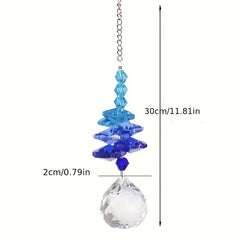 Crystal Sun Catcher Wind Chime Light Catcher Pendant Wedding Party Home Decor